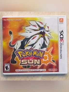 Pokemon Sun Nintendo 3DS Game CIB Tested